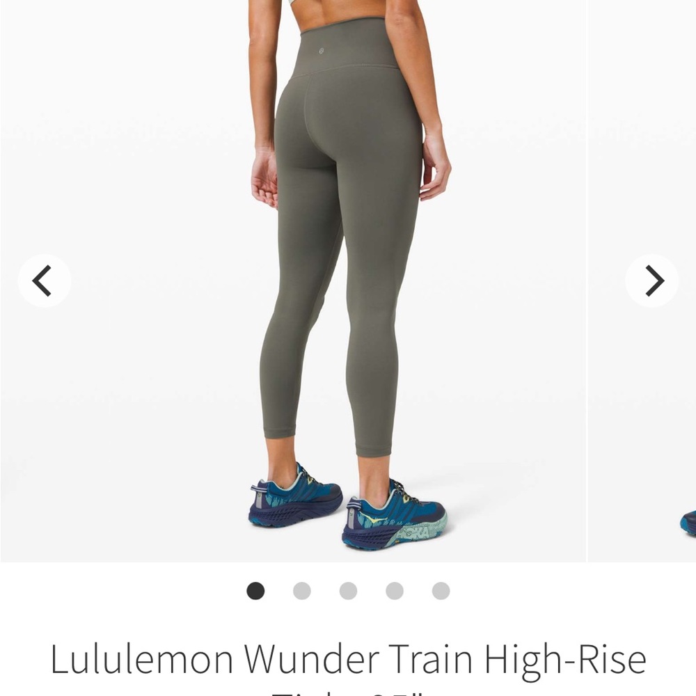Lululemon wunder train high rise 25”